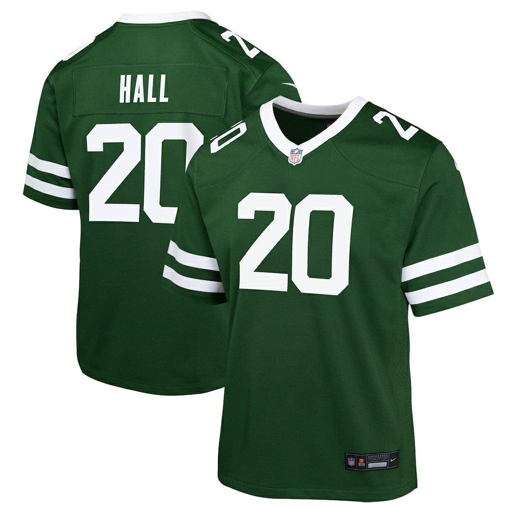 Breece Hall New York Jets Youth Game Jersey Green | Nike for Sale