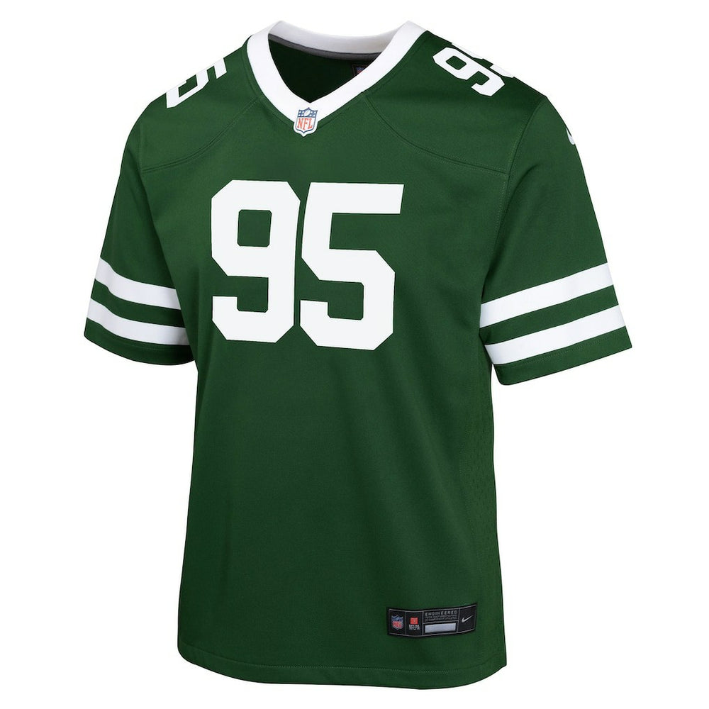 Quinnen Williams New York Jets Youth Game Jersey Green | Nike for Sale