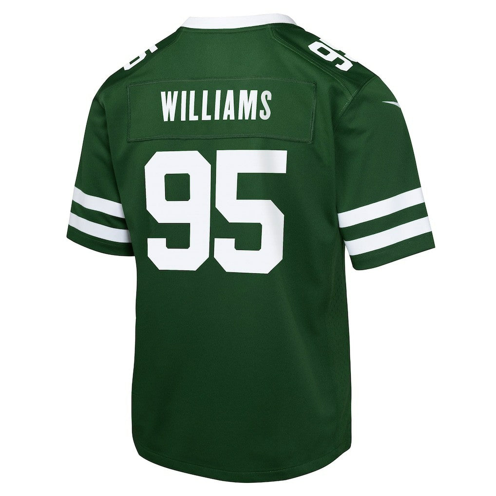 Quinnen Williams New York Jets Youth Game Jersey Green | Nike for Sale