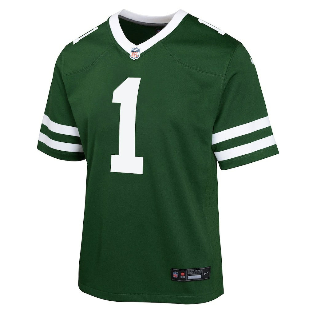 Ahmad Sauce Gardner New York Jets Youth Game Jersey Green | Nike for Sale