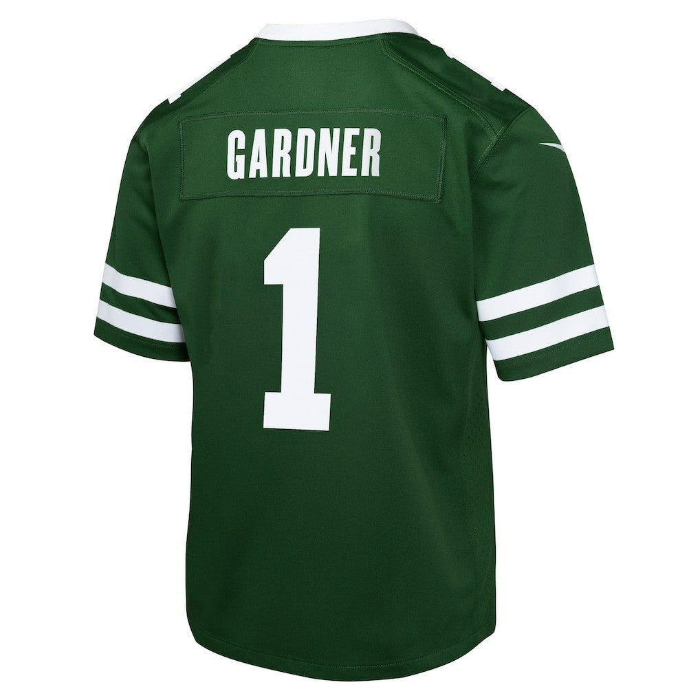 Ahmad Sauce Gardner New York Jets Youth Game Jersey Green | Nike for Sale
