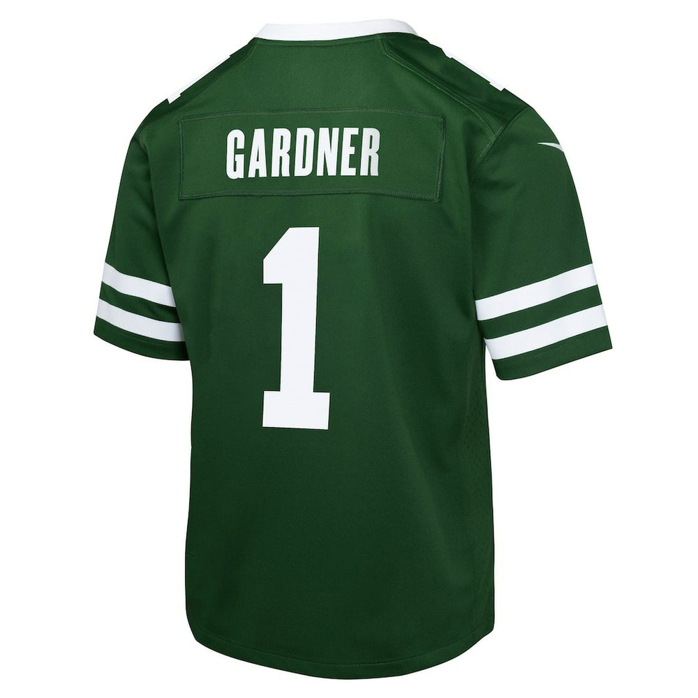 Ahmad Sauce Gardner New York Jets Youth Game Jersey Green | Nike for Sale
