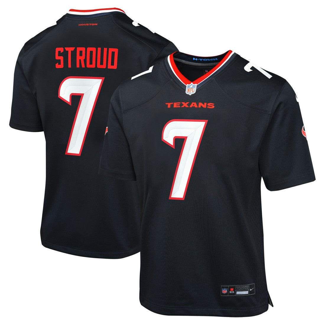 C.J. Stroud Houston Texans Youth Game Jersey Navy | Nike for Sale