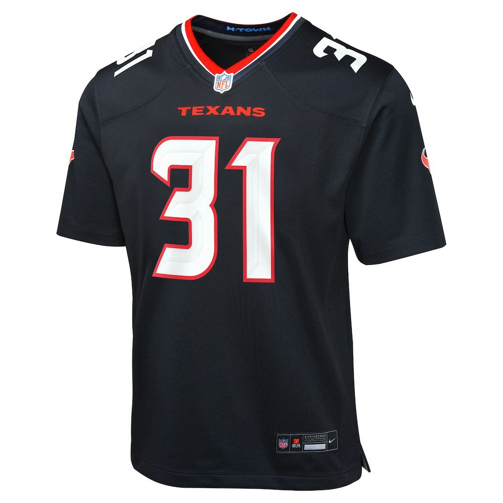 Dameon Pierce Houston Texans Youth Game Jersey Navy | Nike for Sale