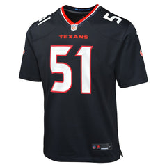 Will Anderson Jr. Houston Texans Youth Game Jersey Navy | Nike for Sale