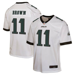 A.J. Brown Philadelphia Eagles Youth Game Jersey White | Nike for Sale
