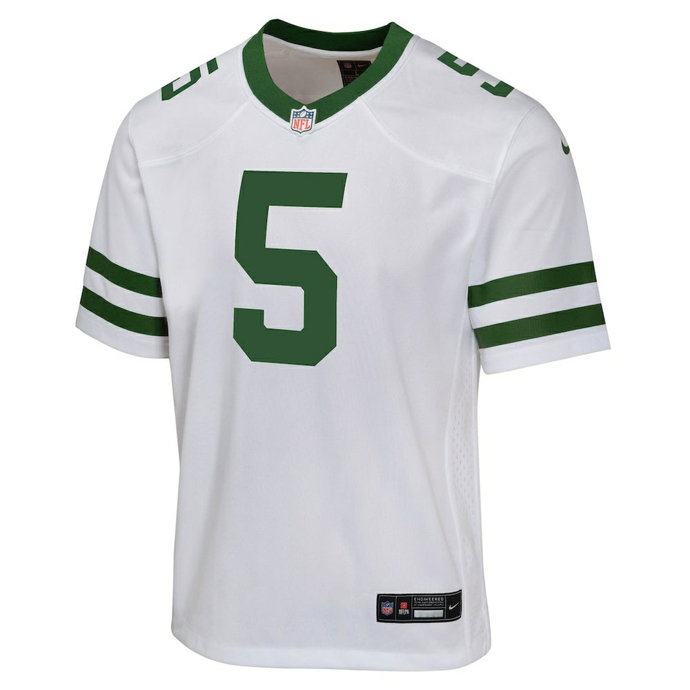 Garrett Wilson New York Jets Youth Game Jersey White | Nike for Sale