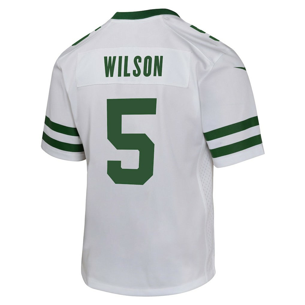 Garrett Wilson New York Jets Youth Game Jersey White | Nike for Sale