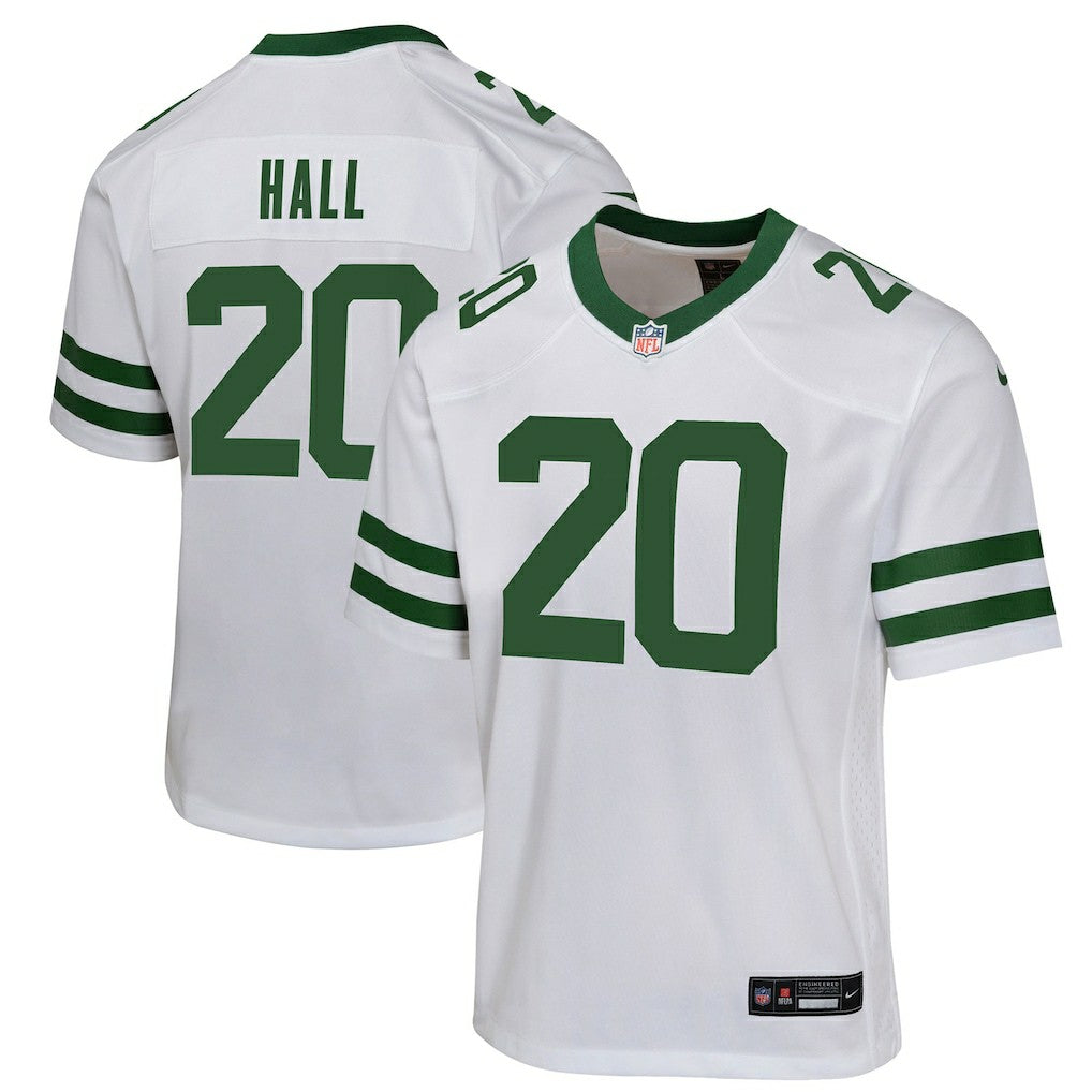 Breece Hall New York Jets Youth Game Jersey White | Nike for Sale