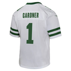 Ahmad Sauce Gardner New York Jets Youth Game Jersey White | Nike for Sale