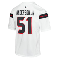 Will Anderson Jr. Houston Texans Youth Game Jersey White | Nike for Sale