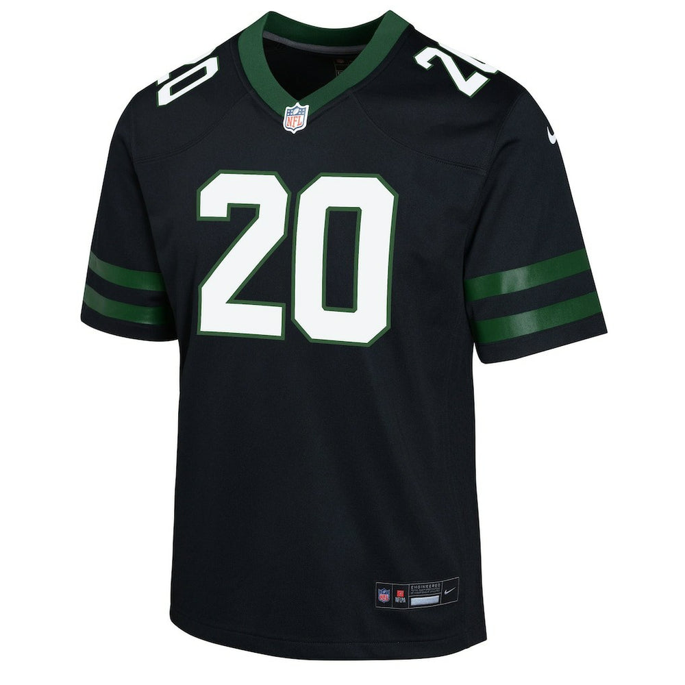 Breece Hall New York Jets Youth Game Jersey Black | Nike for Sale