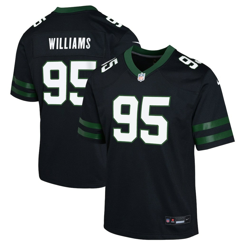 Quinnen Williams New York Jets Youth Game Jersey Black | Nike for Sale