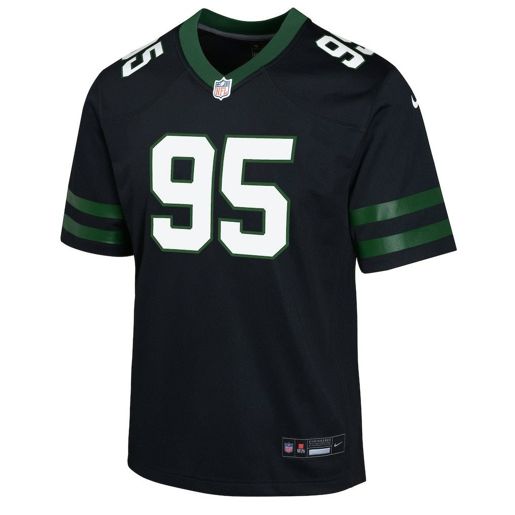 Quinnen Williams New York Jets Youth Game Jersey Black | Nike for Sale