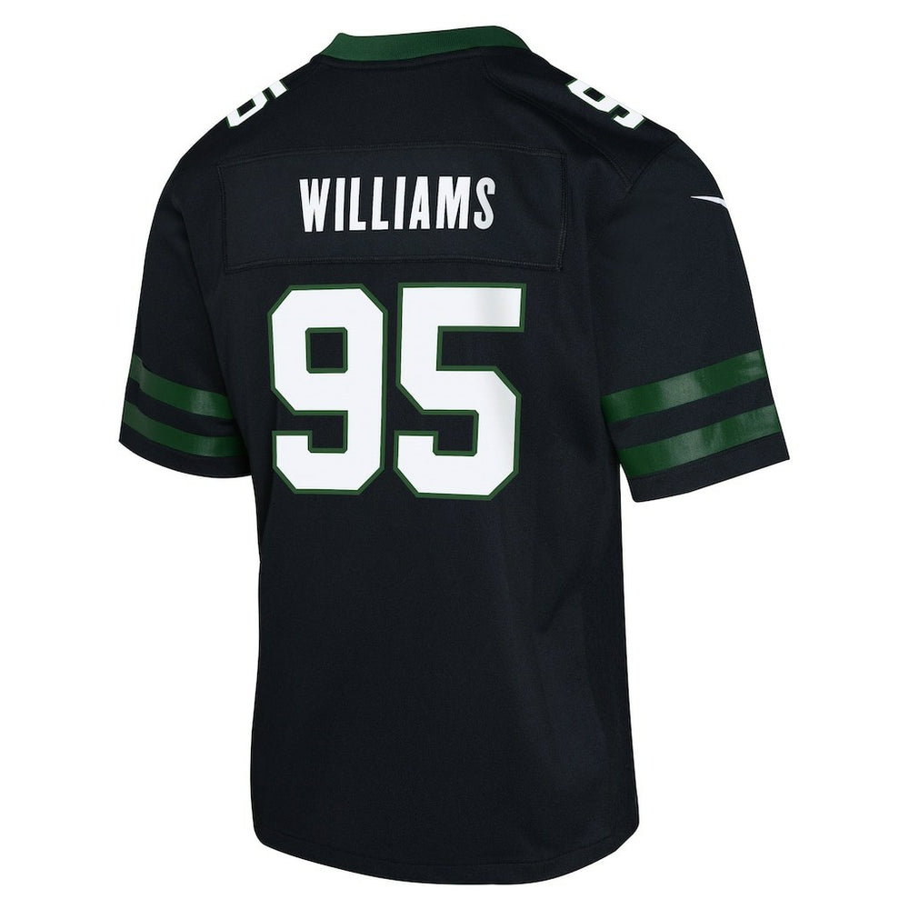 Quinnen Williams New York Jets Youth Game Jersey Black | Nike for Sale