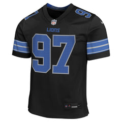 Aidan Hutchinson Detroit Lions Youth Game Jersey Black | Nike for Sale