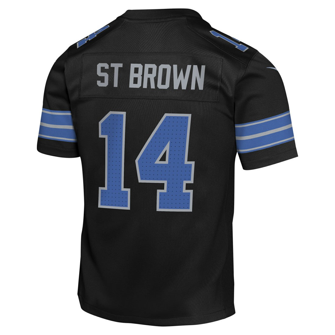 Amon-Ra St. Brown Detroit Lions Youth Game Jersey Black | Nike for Sale