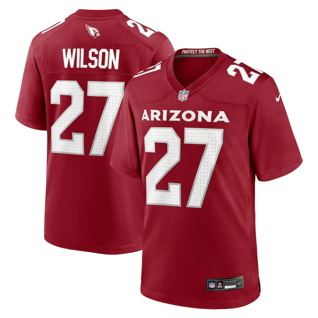 Divaad Wilson Arizona Cardinals Team Game Jersey Cardinal | Nike for Sale