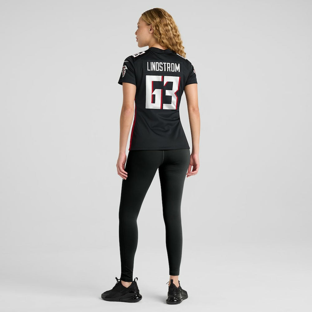 Chris Lindstrom Atlanta Falcons Women's Team Game Jersey Black | Nike for Sale
