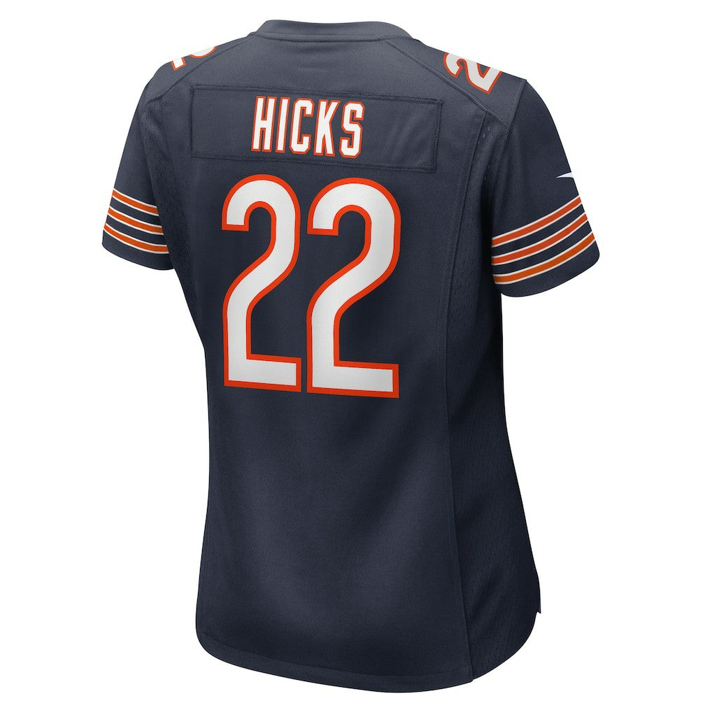Elijah Hicks Chicago Bears Women's Team Game Jersey Navy | Nike for Sale