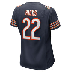 Elijah Hicks Chicago Bears Women's Team Game Jersey Navy | Nike for Sale