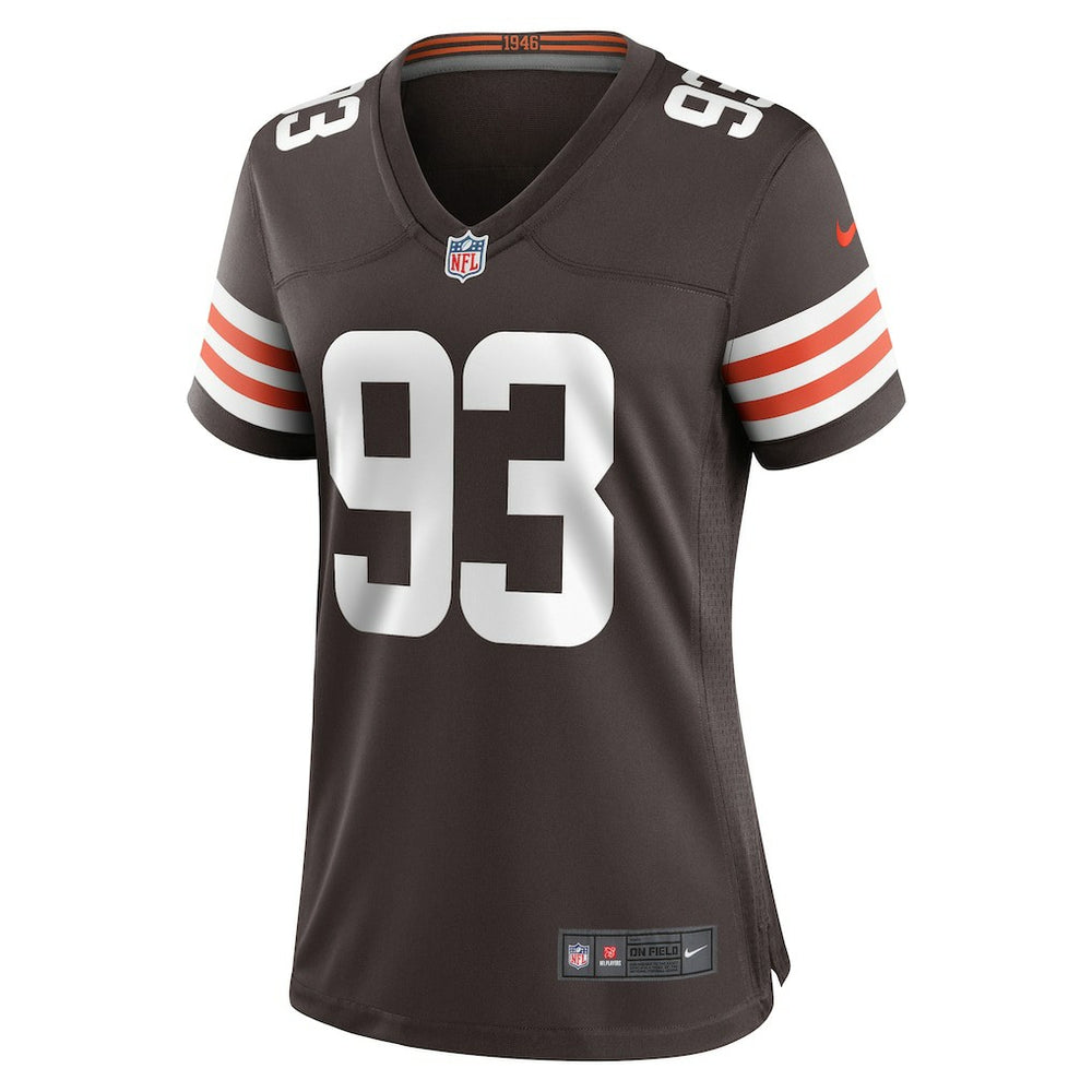 Shelby Harris Cleveland Browns Women's Team Game Jersey Brown | Nike for Sale