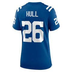 Evan Hull Indianapolis Colts Women's Team Game Jersey Royal | Nike for Sale