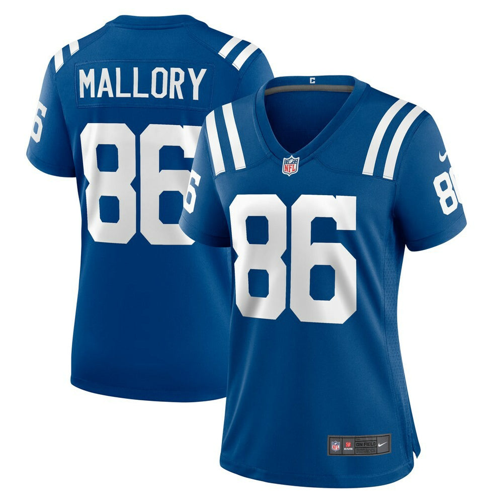 Will Mallory Indianapolis Colts Women's Team Game Jersey Royal | Nike for Sale
