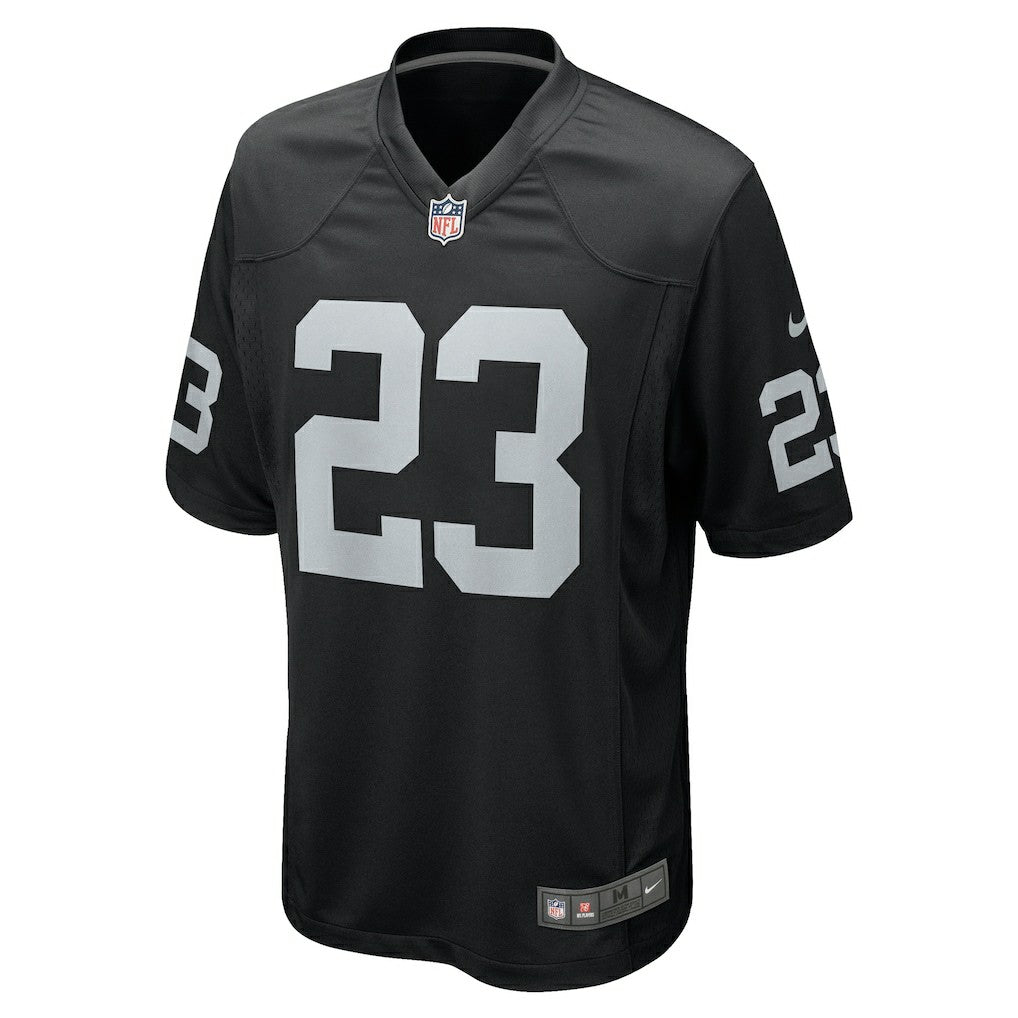 David Long Jr. Las Vegas Raiders Team Game Jersey Black | Nike for Sale