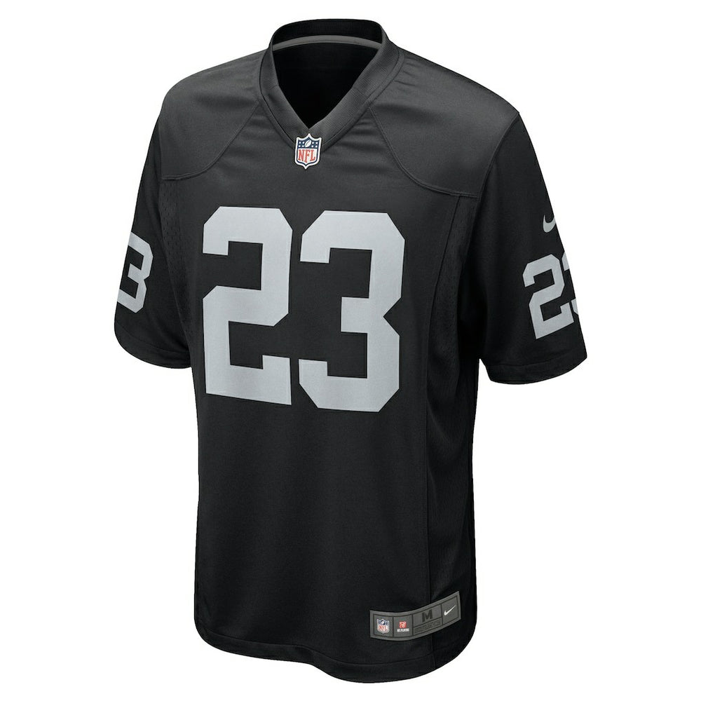 David Long Jr. Las Vegas Raiders Team Game Jersey Black | Nike for Sale