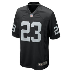 David Long Jr. Las Vegas Raiders Team Game Jersey Black | Nike for Sale
