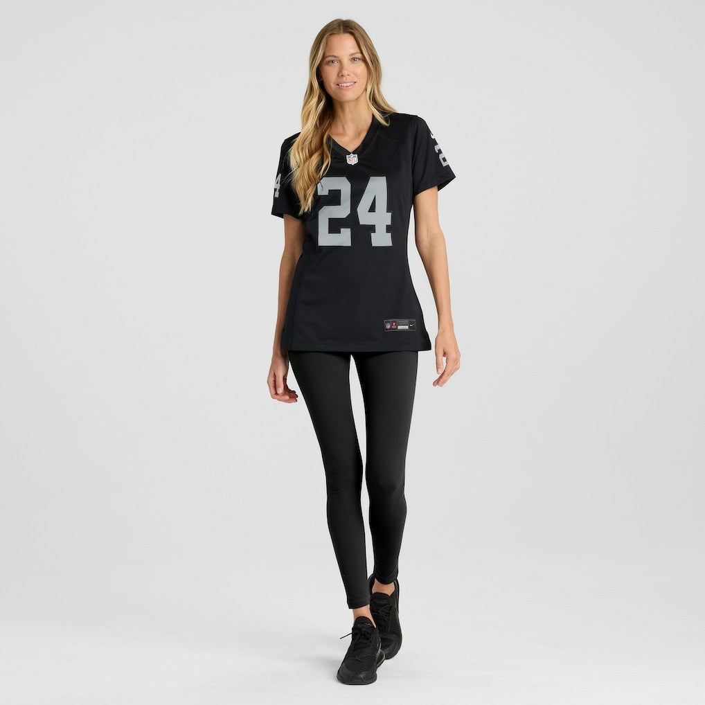 Marcus Peters Las Vegas Raiders Women's Team Game Jersey Black | Nike for Sale