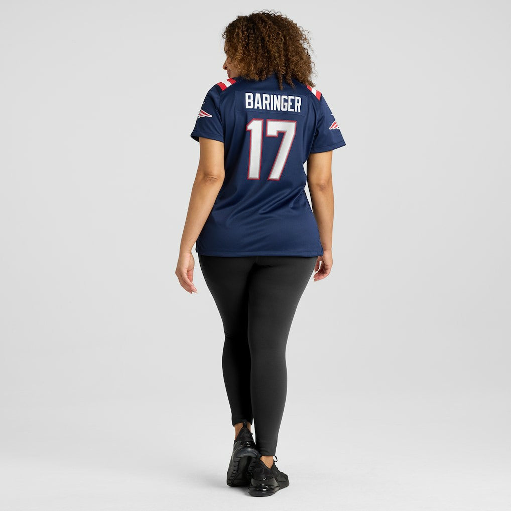 Bryce Baringer New England Patriots Women's Game Jersey Navy | Nike for Sale