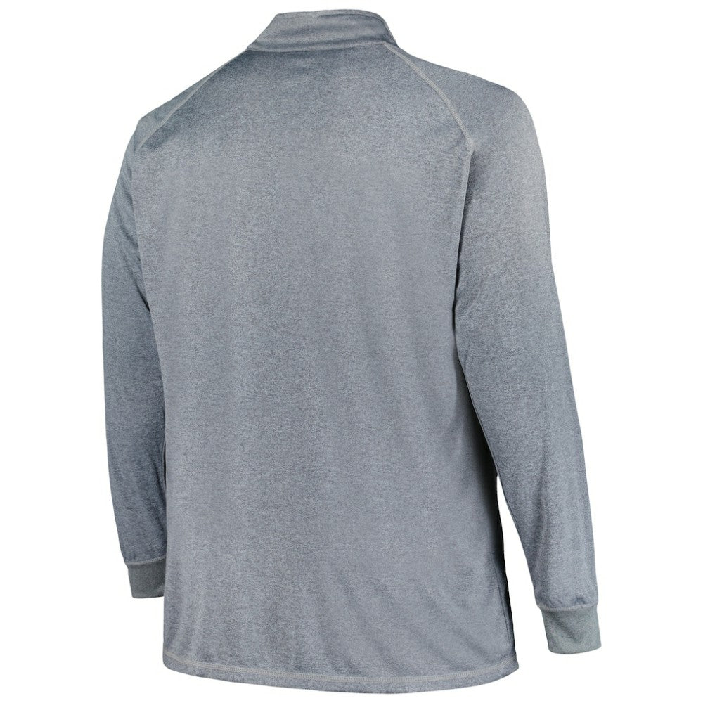 San Diego Padres Profile Big & Tall Raglan Quarter-Zip Top - MLB