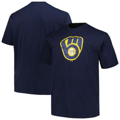 Milwaukee Brewers Profile Big & Tall Primary Logo T-Shirt - MLB