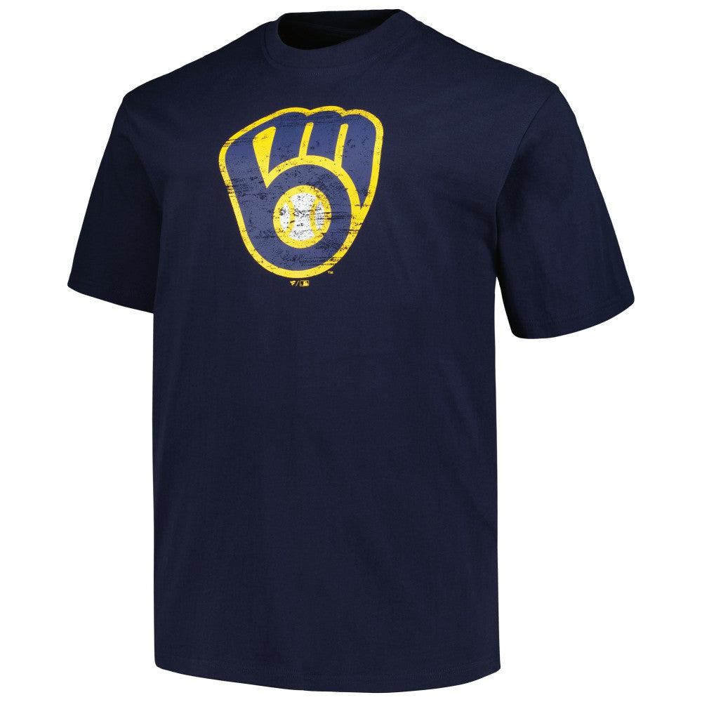 Milwaukee Brewers Profile Big & Tall Primary Logo T-Shirt - MLB