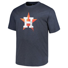 Houston Astros Profile Big & Tall Weathered Logo T-Shirt - MLB
