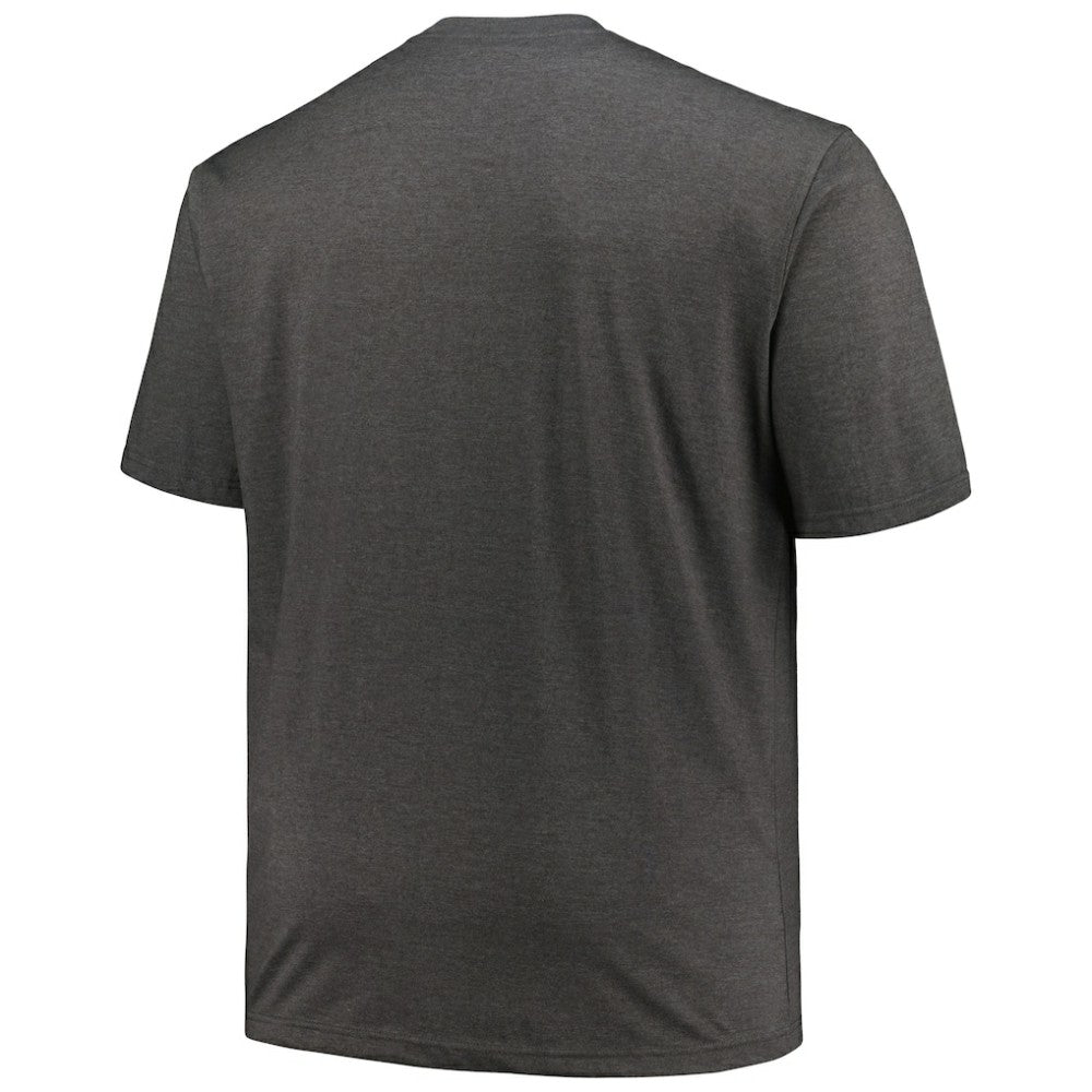 Pittsburgh Pirates Profile Big & Tall Weathered Logo T-Shirt - MLB