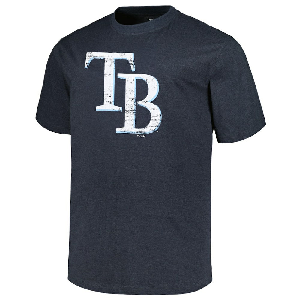 Tampa Bay Rays Profile Big & Tall Weathered Logo T-Shirt - MLB