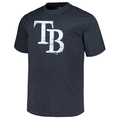 Tampa Bay Rays Profile Big & Tall Weathered Logo T-Shirt - MLB
