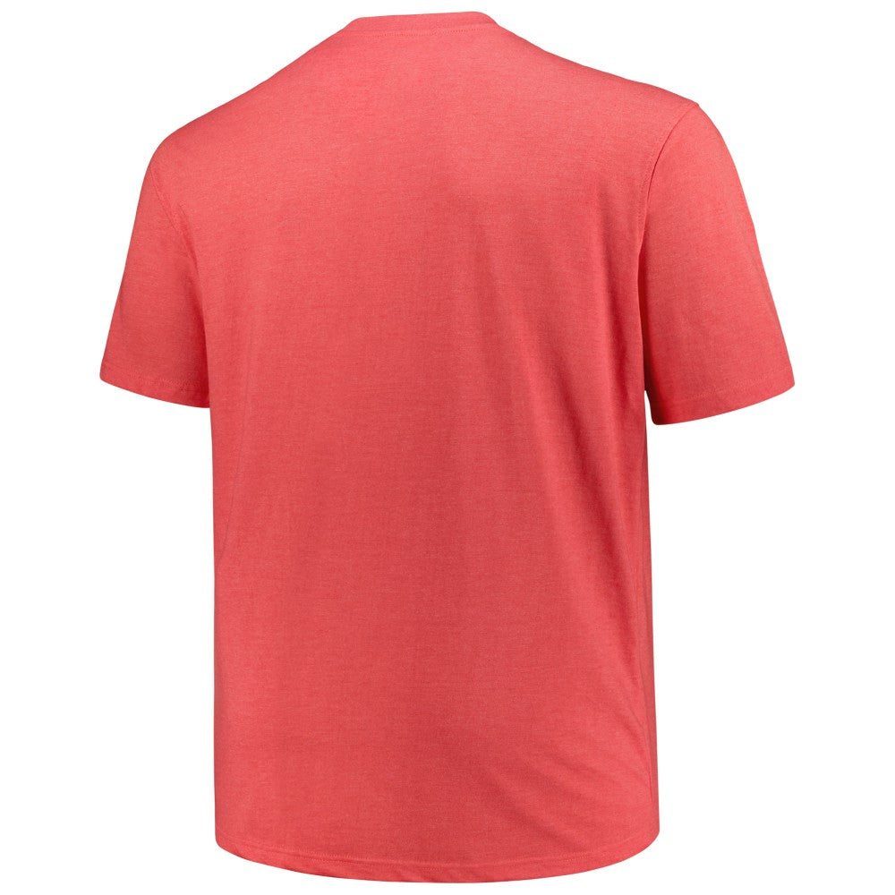 Cincinnati Reds Profile Big & Tall Weathered Logo T-Shirt - MLB