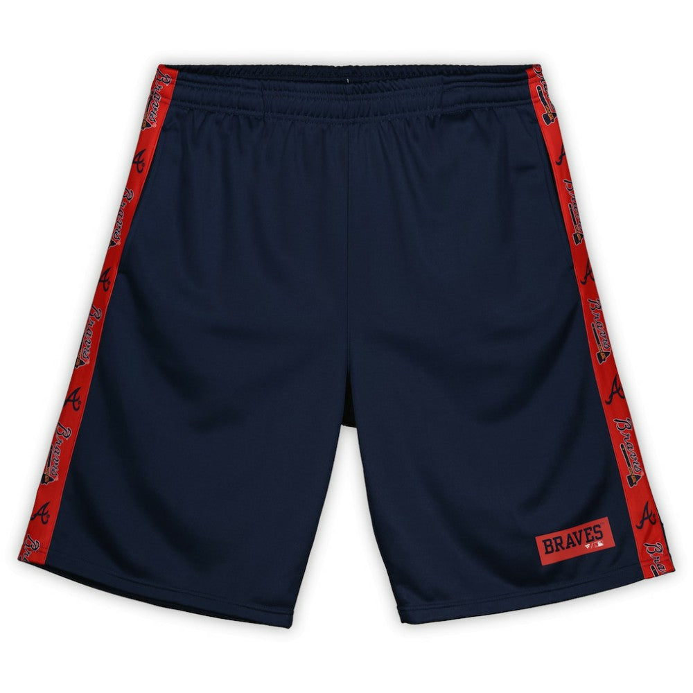 Atlanta Braves Profile Big & Tall Fleece Shorts - MLB