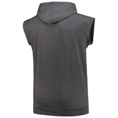 Houston Astros Profile Big & Tall Muscle Sleeveless Pullover Hoodie - MLB