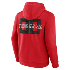 Chicago Bulls Stellar Personalized Name & Number Pullover Hoodie Red - NBA