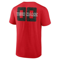 Chicago Bulls Stellar Personalized Name & Number T-Shirt Red - NBA