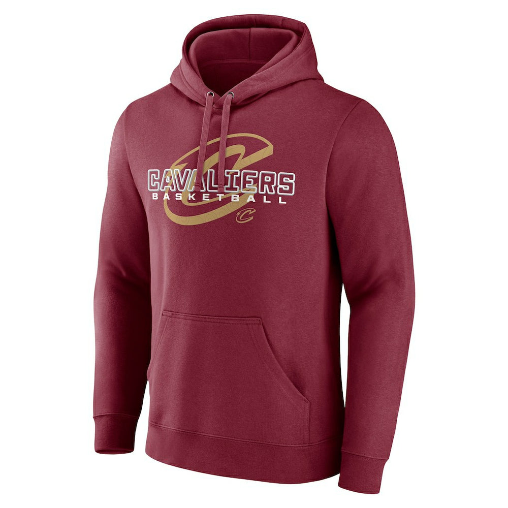 Cleveland Cavaliers Stellar Personalized Name & Number Pullover Hoodie Wine - NBA