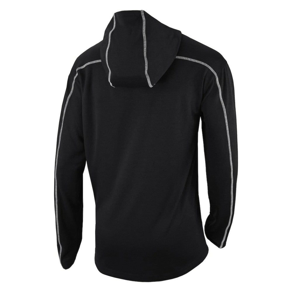 Anaheim Ducks Columbia Omni-Wick Shotgun Long Sleeve Hoodie T-Shirt - Black - NHL