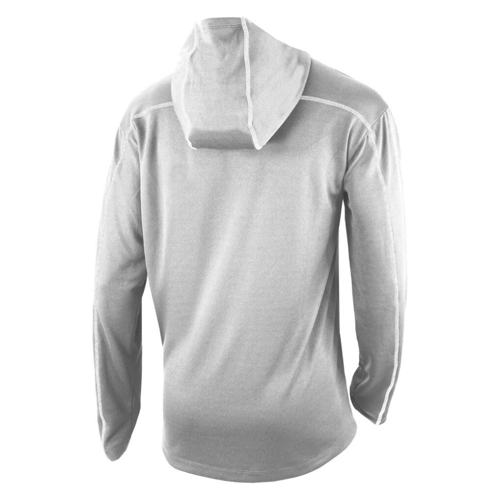 Seattle Kraken Columbia Omni-Wick Shotgun Long Sleeve Hoodie T-Shirt - Gray - NHL