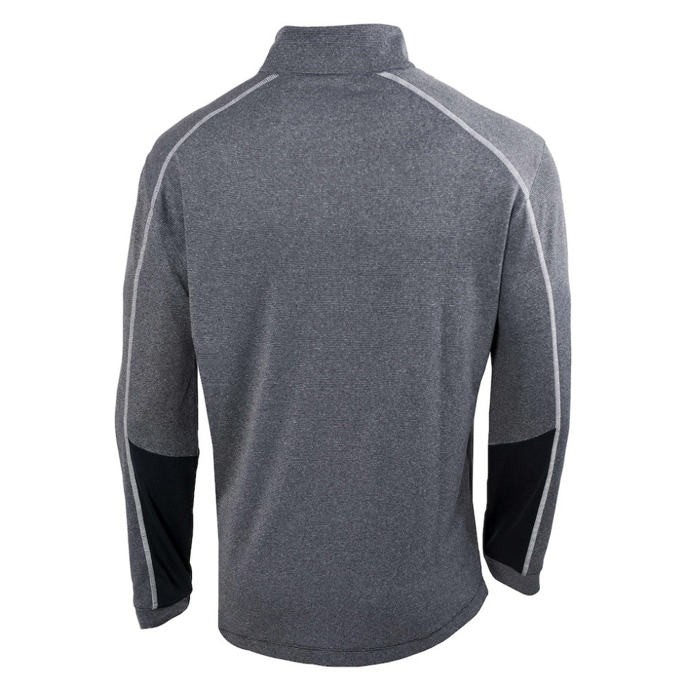 Anaheim Ducks Columbia Omni-Wick Shotgun 2.0 Quarter-Zip Pullover Top - Gray/Black - NHL