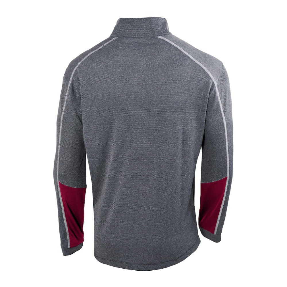 Colorado Avalanche Columbia Omni-Wick Shotgun 2.0 Quarter-Zip Pullover Top - Gray/Purple - NHL